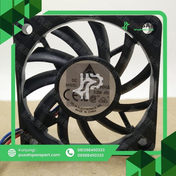 Delta EFB0612HHA 6010 60mm x 10mm Cooler Cooling Fan 12V 0.25A 3 Kabel