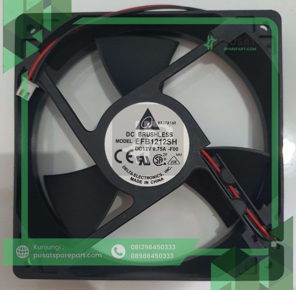 Delta EFB1212SH 12025 12cm12 server cooling fan 12v 0.75a