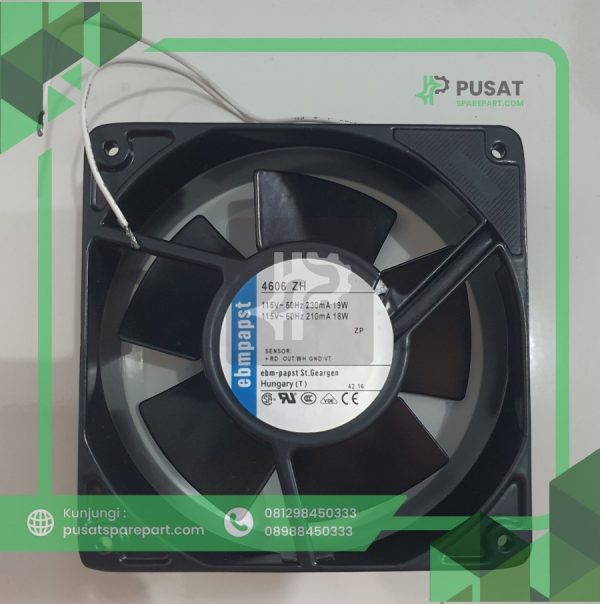 Ebmpapst 4606ZH 4606 ZH 115V 0.23A 19W 2650RPM Inverter Cooling Fan 119*119*38mm 2 Kabel