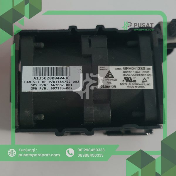 Delta GFM0412SS 654752-001 / 003 kipas server HP DL360G8