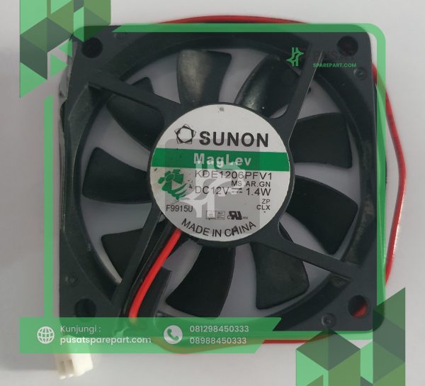 Sunon KDE1206PFV1 60*60*10mm 12V 1.4W 6CM 2pin