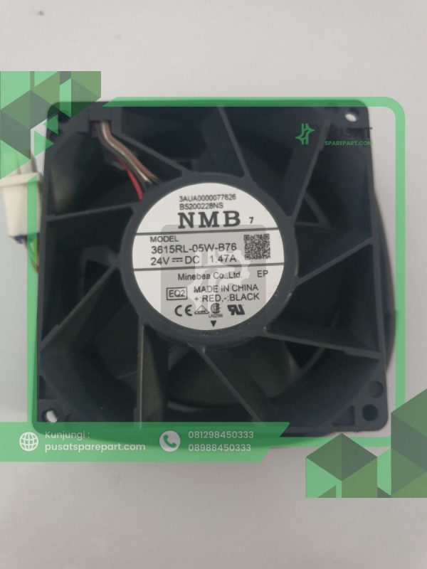 NMB 3615RL-05W-B76 9038 24V 1.47A 9CM frequency cooling fan