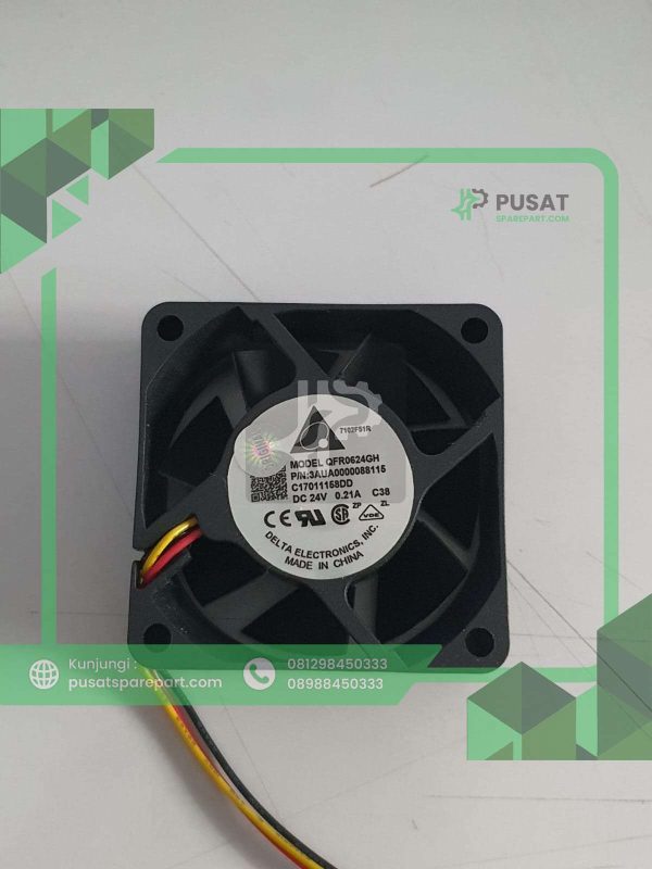 Delta QFR0624GH 6025 24V 0.21A 6CM ABB inverter fan 6025mm